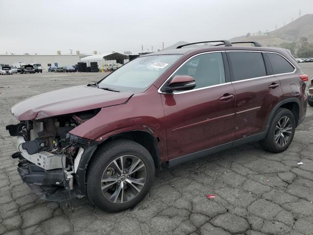 TOYOTA HIGHLANDER 2019 with VIN 5TDZZRFH3KS352858 - Photo from auction