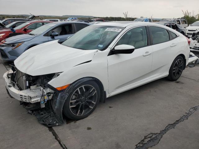 HONDA CIVIC EX 2017 with VIN 19XFC1F38HE023568 - Photo from auction
