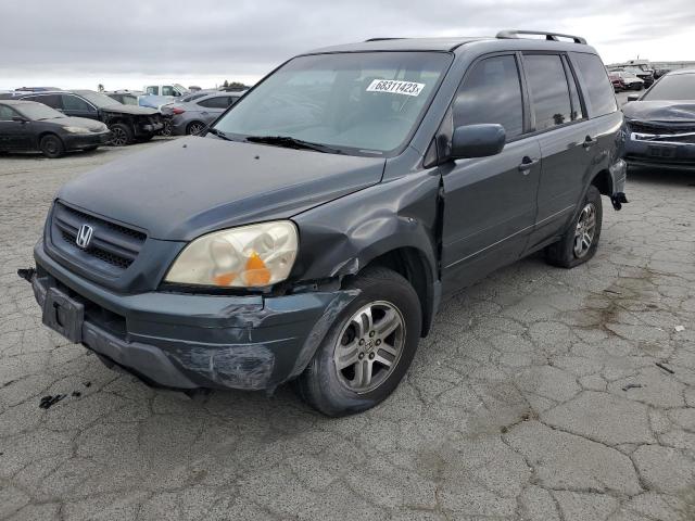 Photo 1 from auction – 2005 HONDA PILOT EX with VIN 2HKYF18495H536390
