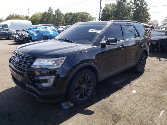 FORD EXPLORER X 2017 with VIN 1FM5K8D86HGC98129 - Photo from auction