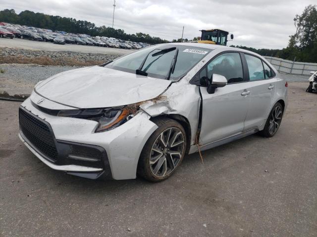 TOYOTA COROLLA SE 2022 with VIN 5YFS4MCE2NP135229 - Photo from auction