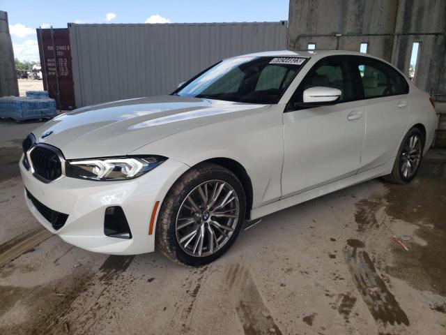 BMW 330I 2023 with VIN 3MW69FF01P8D53192 - Photo from auction