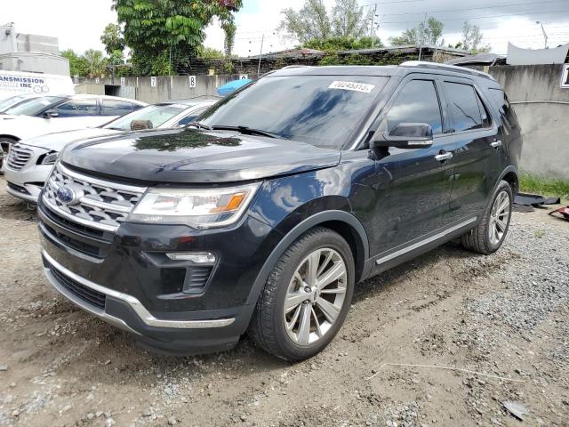 FORD EXPLORER L 2018 with VIN 1FM5K7F86JGB32951 - Photo from auction