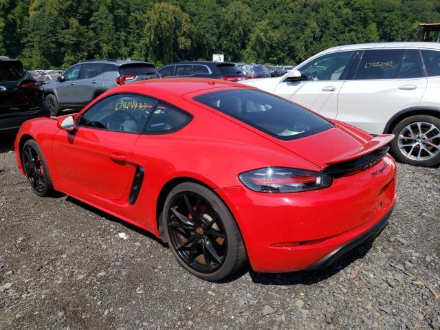 Photo 2 from auction – 2018 PORSCHE CAYMAN S with VIN WP0AB2A84JK278775
