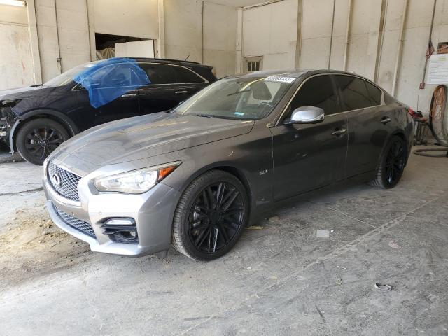 INFINITI Q50 PREMIU 2017 with VIN JN1EV7AR8HM833503 - Photo from auction