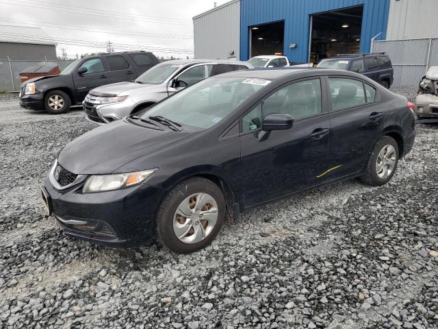 HONDA CIVIC LX 2014 with VIN 2HGFB2F46EH035026 - Photo from auction