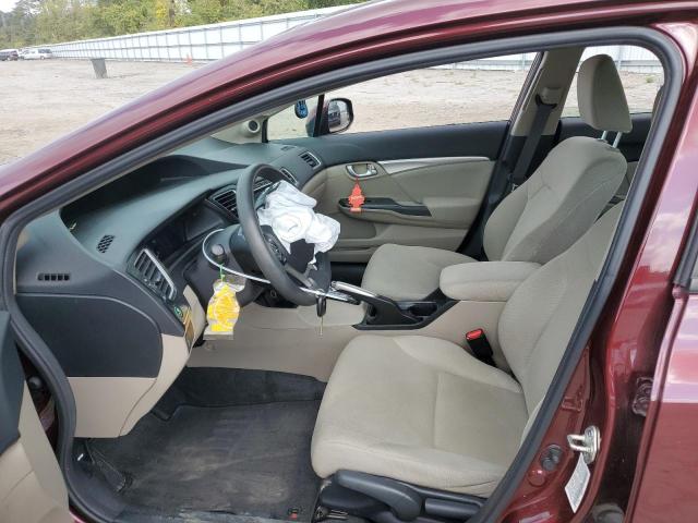 Photo 7 from auction – 2013 HONDA CIVIC EX with VIN 19XFB2F85DE247556