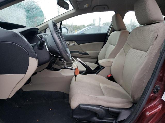 Photo 7 from auction – 2015 HONDA CIVIC LX with VIN 19XFB2F54FE270531