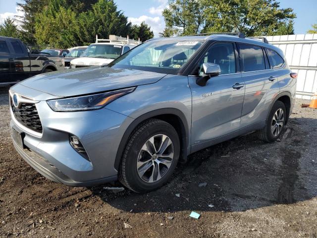 TOYOTA HIGHLANDER 2021 with VIN 5TDHBRCH4MS067884 - Photo from auction