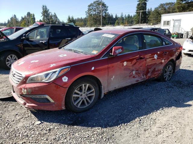 HYUNDAI SONATA SE 2015 with VIN 5NPE24AF6FH206543 - Photo from auction