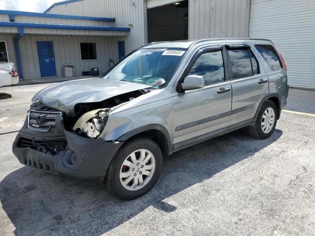 HONDA CR-V EX 2006 with VIN SHSRD78876U420775 - Photo from auction