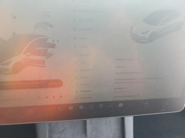 Photo 9 from auction – 2023 TESLA MODEL 3 with VIN 5YJ3E1EA2PF600472