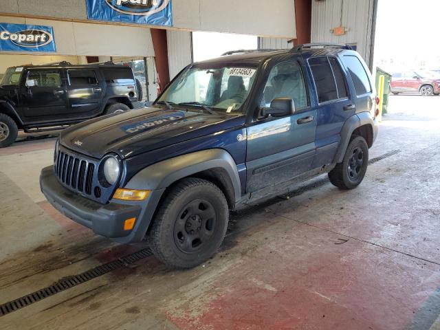 JEEP LIBERTY SP 2006 with VIN 1J4GL48K16W193178 - Photo from auction