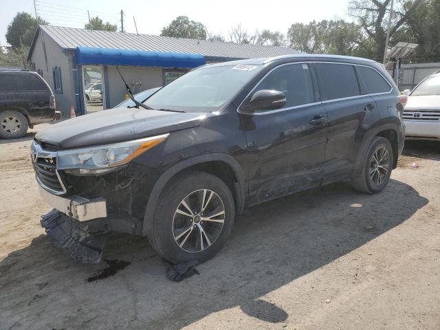 TOYOTA HIGHLANDER 2016 with VIN 5TDJKRFH2GS294539 - Photo from auction