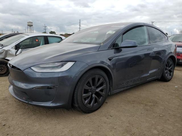 TESLA MODEL X 2022 with VIN 7SAXCBE55NF328483 - Photo from auction