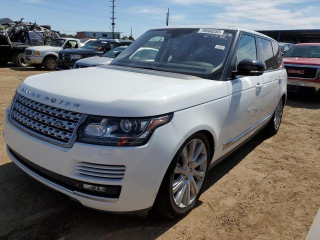 LAND ROVER RANGE ROVE 2015 with VIN SALGS3TF8FA222646 - Photo from auction