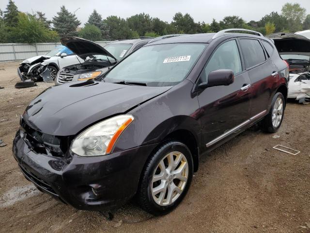 NISSAN ROGUE S 2012 with VIN JN8AS5MV4CW393069 - Photo from auction