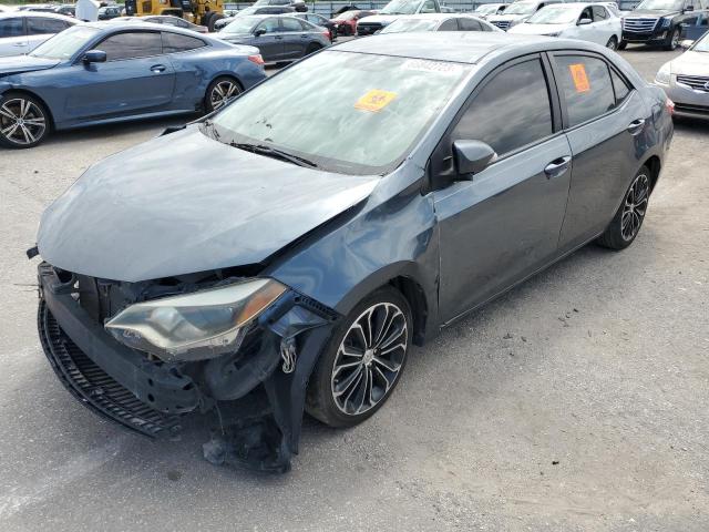 TOYOTA COROLLA L 2015 with VIN 2T1BURHE9FC322328 - Photo from auction
