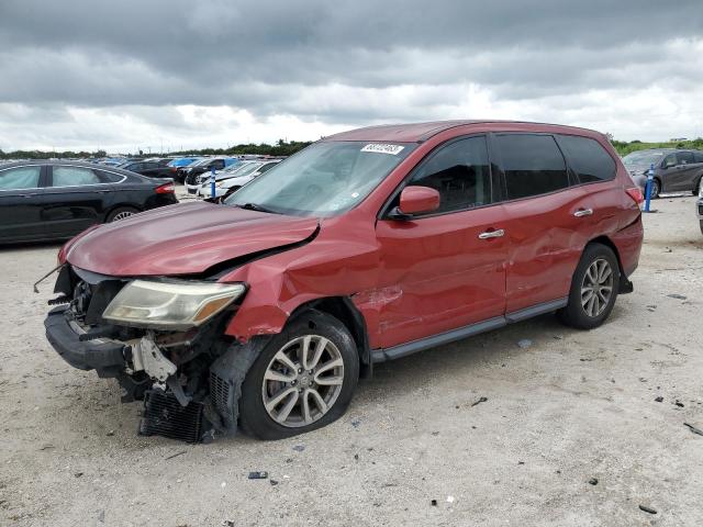 NISSAN PATHFINDER 2015 with VIN 5N1AR2MNXFC615394 - Photo from auction