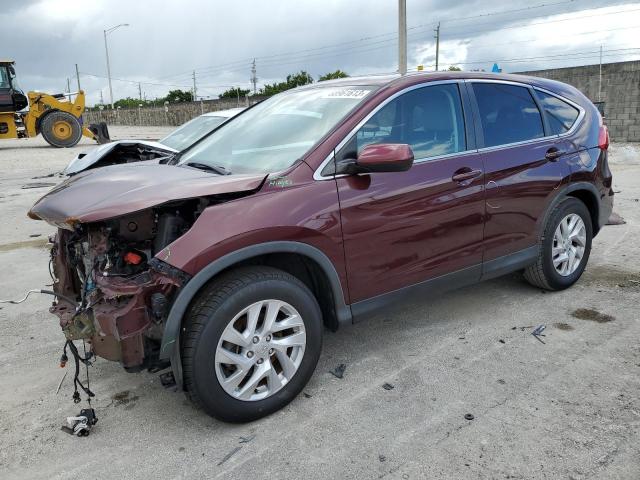 HONDA CR-V EX 2015 with VIN 2HKRM3H54FH536670 - Photo from auction