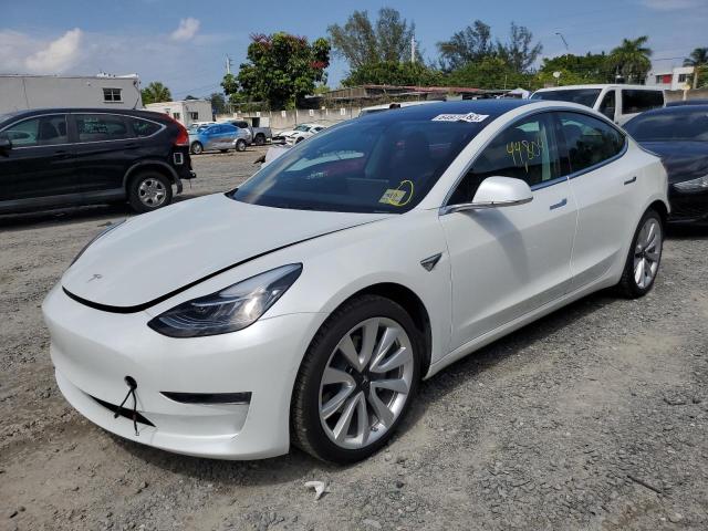 TESLA MODEL 3 2020 with VIN 5YJ3E1EA5LF598680 - Photo from auction