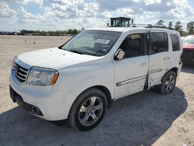 HONDA PILOT EXL 2012 with VIN 5FNYF3H50CB006860 - Photo from auction