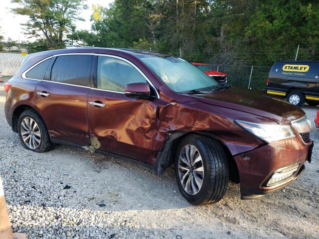 Photo 4 from auction – 2016 ACURA MDX TECHNO with VIN 5FRYD4H41GB041737
