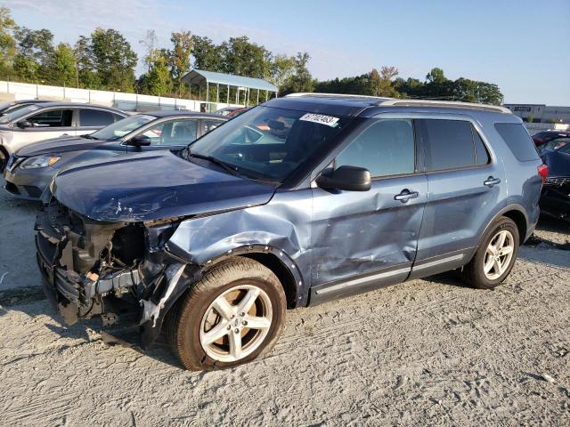 FORD EXPLORER X 2019 with VIN 1FM5K7D88KGA83160 - Photo from auction