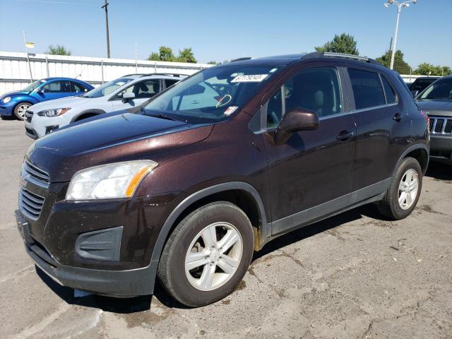CHEVROLET TRAX 1LT 2016 with VIN KL7CJPSB0GB707922 - Photo from auction