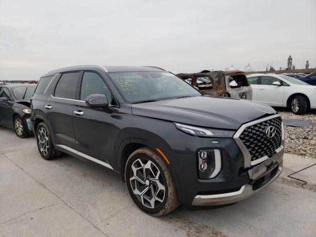 Photo 4 from auction – 2022 HYUNDAI PALISADE C with VIN KM8R74HEXNU487343