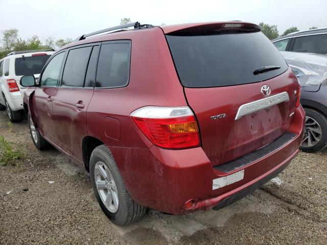 Photo 2 from auction – 2008 TOYOTA HIGHLANDER with VIN JTEES41A282090312