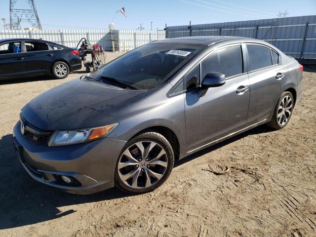 HONDA CIVIC SI 2012 with VIN 2HGFB6E56CH701025 - Photo from auction
