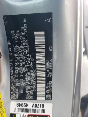 Photo 14 from auction – 2012 TOYOTA SIENNA BAS with VIN 5TDKA3DC5CS015560