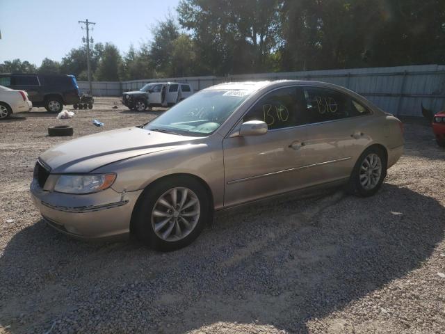 HYUNDAI AZERA SE 2007 with VIN KMHFC46F27A163124 - Photo from auction