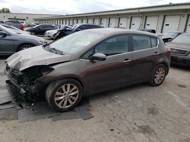 KIA FORTE EX 2014 with VIN KNAFX5A86E5168434 - Photo from auction