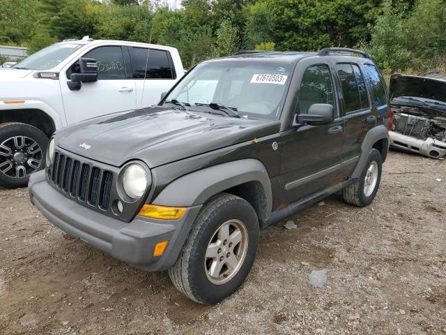 JEEP LIBERTY SP 2006 with VIN 1J4GL48K76W276307 - Photo from auction