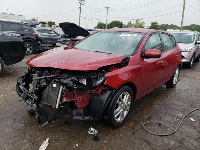 KIA FORTE EX 2012 with VIN KNAFU5A24C5587576 - Photo from auction
