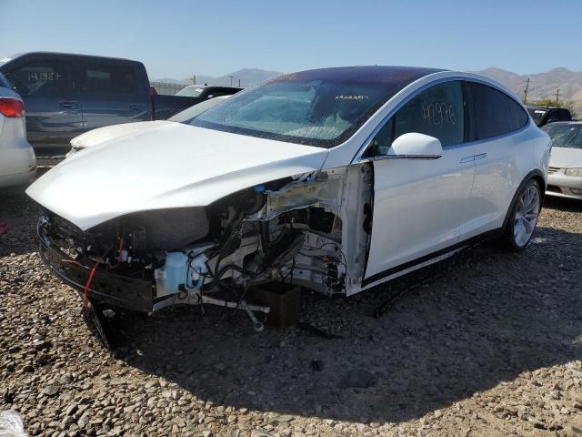 TESLA MODEL X 2017 with VIN 5YJXCAE25HF052047 - Photo from auction