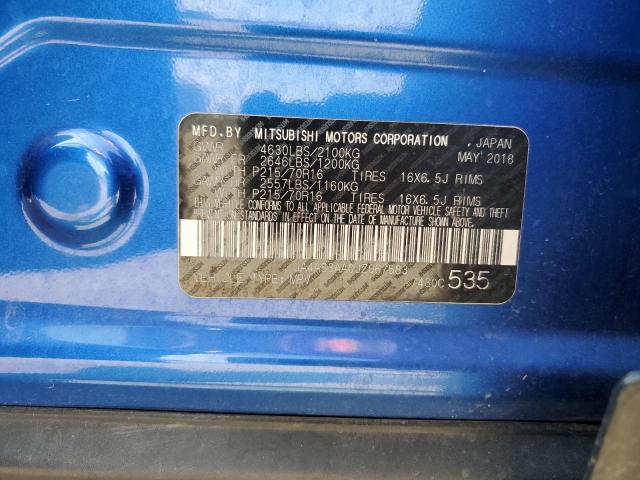 Photo 14 from auction – 2018 MITSUBISHI ECLIPSE CR with VIN JA4AS3AA0JZ067583