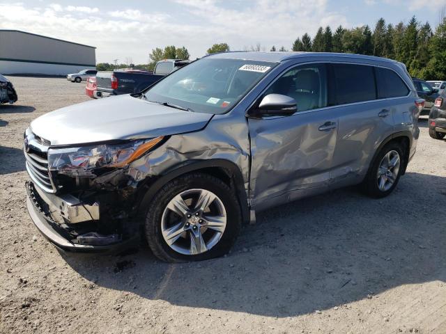 TOYOTA HIGHLANDER 2015 с VIN 5TDDKRFH5FS082729 - Снимка от търг