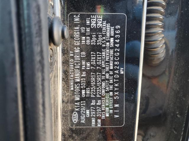 Photo 14 from auction – 2012 KIA SORENTO BA with VIN 5XYKTDA28CG244369