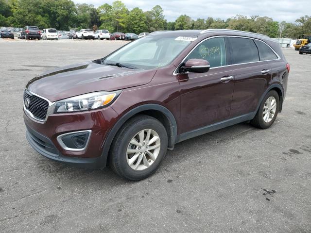 KIA SORENTO LX 2017 with VIN 5XYPG4A34HG192247 - Photo from auction