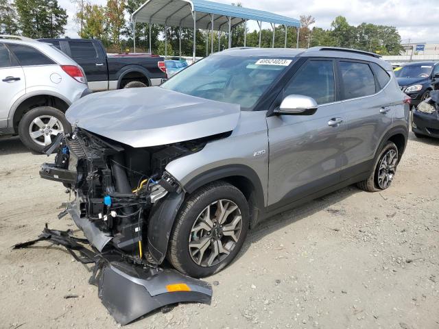 KIA SELTOS EX 2023 with VIN KNDERCAA8P7379092 - Photo from auction