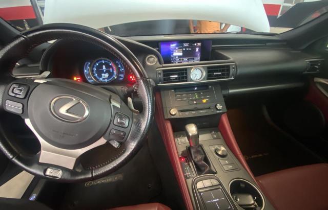 Photo 9 from auction – 2016 LEXUS RC 200T with VIN JTHHA5BCXG5001298