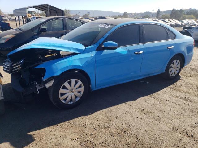 VOLKSWAGEN PASSAT S 2013 with VIN 1VWAP7A37DC148035 - Photo from auction
