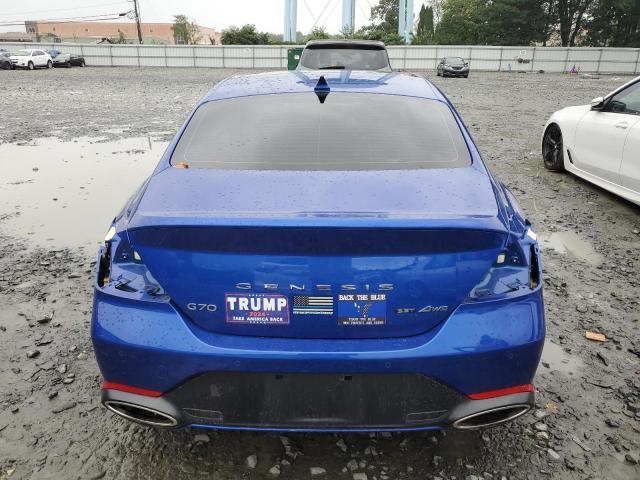 Photo 6 from auction – 2022 GENESIS G70 BASE with VIN KMTG54TE0NU097085