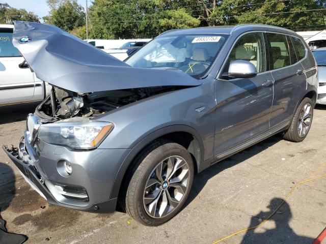 BMW X3 XDRIVE2 2016 with VIN 5UXWX9C57G0D80306 - Photo from auction