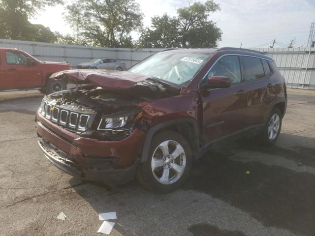 JEEP COMPASS LA 2021 with VIN 3C4NJDBB2MT503305 - Photo from auction