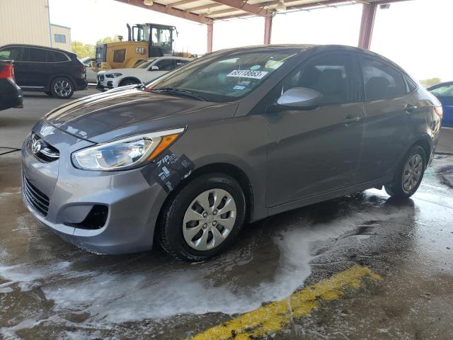 HYUNDAI ACCENT SE 2017 with VIN KMHCT4AE9HU222624 - Photo from auction