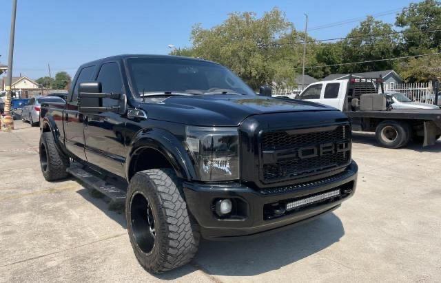 FORD F250 SUPER 2014 with VIN 1FT7W2BT9EEA78271 - Photo from auction
